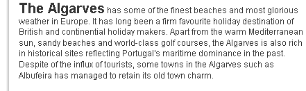 The Algarves