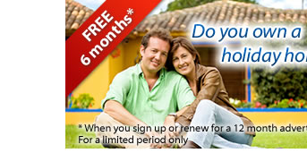Advertise your holiday let